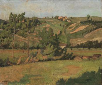 Veduta di colline by 
																	Enzo Maiorfi