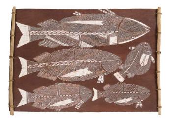 Five Fish by 
																	Samuel Namunjdja