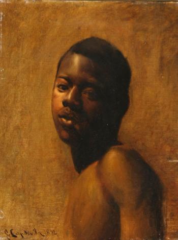 Portrait of a Young Nubian by 
																	Genis Capdevilla Puig