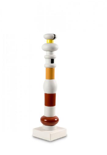 Minareto' mini totem by 
																	Ettore Sottsass