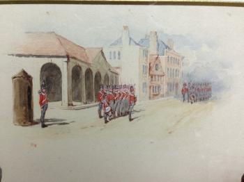 The Grenadier Guards (1793-1883) by 
																			Reginald Augustus Wymer