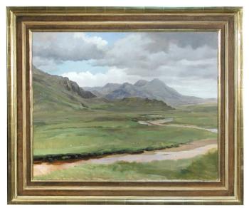 View on the Dionard in North West Sutherland by 
																			William Garfit