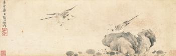 Wagtails by 
																	 Zhang Zhong