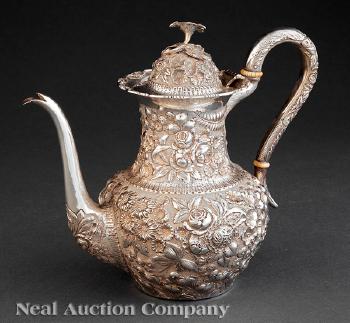 The Governor William Heard Sterling Silver Presentation Tea and Coffee Service by 
																			 A G Schultz & Co.