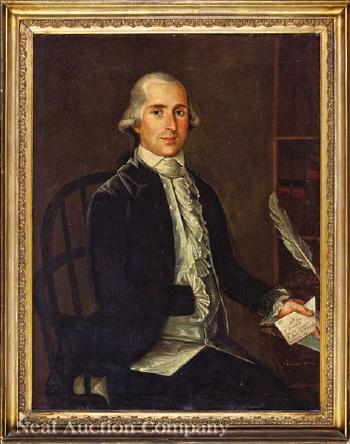 Dr. Robert Dow, MD (1753-c. 1841), New Orleans by 
																			Jose Francisco Salazar y Mendoza