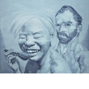 Untitled (Van Gogh and Me), 2007 by 
																	 Mu Jun