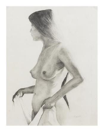 Untitled (Female Nude) by 
																	Steven Assael