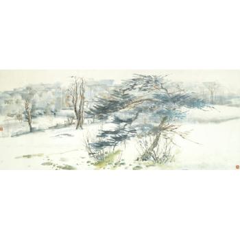 Kenwood in Snow by 
																	 Fei Chengwu