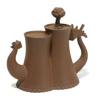 Cooling Towers Teapot No 10, Yixing series by 
																	Richard Notkin