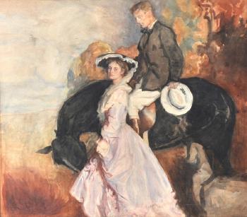 Return from the Ride by 
																	Charles Wellington Furse