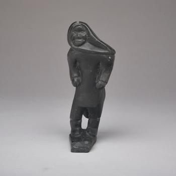 Standing Woman In Amaut by 
																	Noah Nowrakudluk