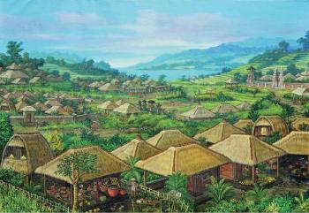 Suasana desa di Bali by 
																	Ida Bagus Made Pugug