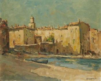 Le port de Saint Tropez by 
																	Jean Luypaert