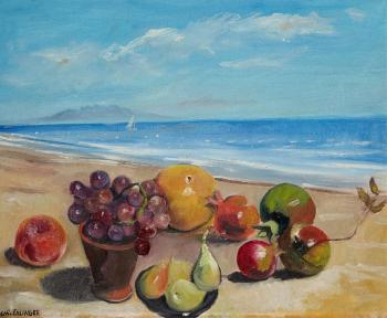 Fruits sur une plage andalouse by 
																	Christian Ehlinger