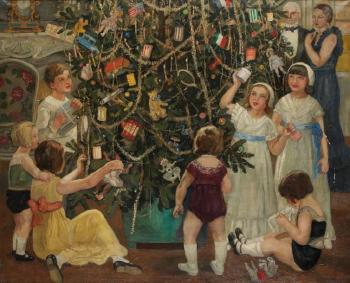 L'arbre de Noël by 
																	Tancrede Synave