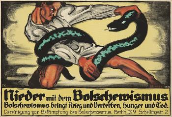 Nieder mit dem Bolschewismus by 
																	Otto G K von Kursell