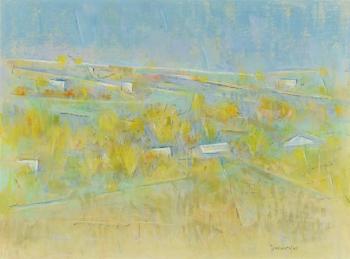 Llano autumn valley by 
																	Andrew Dasburg