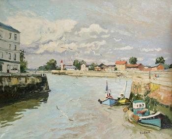 Honfleur, le Port by 
																	Jean Claude Duteil