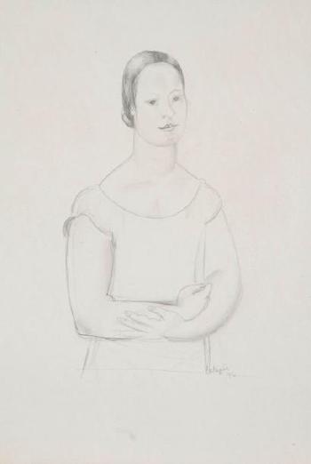 Femme aux bras croisés by 
																	Michel Tapie de Celeyran