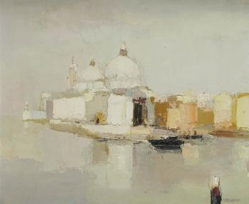 Venise, Grand Canal et la Salute by 
																	Joseph Muslin