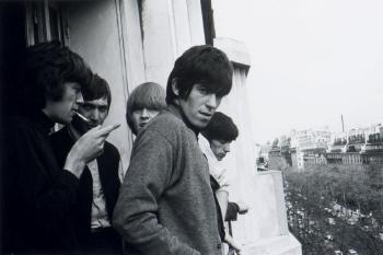 Les Rolling Stones, Paris, terrasse du Claridge by 
																	Daniel Cande