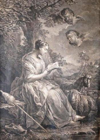 Sainte Geneviève by 
																	Jean Joseph Balechou