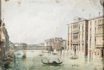 Veduta di Venezia by 
																	Ercole Calvi
