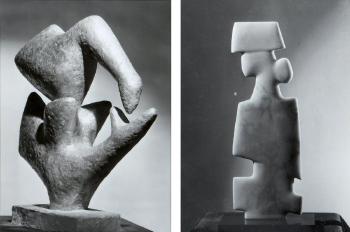 Sculptures d'Etienne Hadju by 
																	Geza Vandor