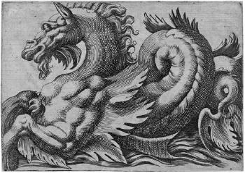 Geflügelte Meerwesen by 
																			Giovanni Maglioli