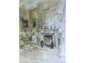 The drawing room, Thurloe lodge by 
																	Francoise van Lynden