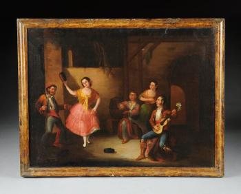The dancers by 
																			Bernardo Francino