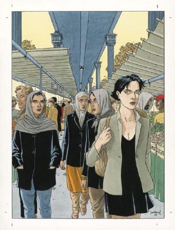 Le long voyage de Léna - Léna et les trois femmes by 
																	Andre Juillard