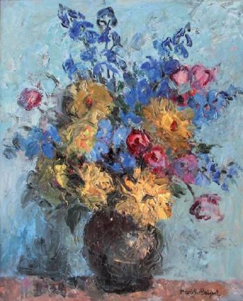Vase de fleurs by 
																	Maritxu Baignol