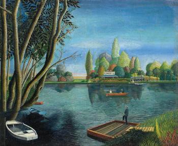 Le pêcheur by 
																	Gertrude O'Brady