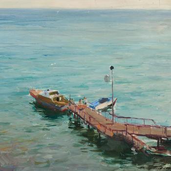 Wharf At The Black Sea by 
																			Valery Kosorukov