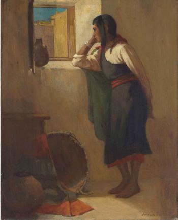 Navajo Woman by 
																	Amadee Joullin