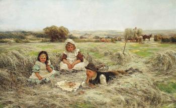 The picnic by 
																	Florence A Saltmer