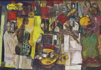 Musicians by 
																	Georges Bahgoury