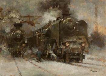 Train Engines by 
																	Jaroslav Ronek
