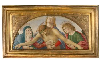 The Lamentation of Christ by 
																			Antonio Frediani