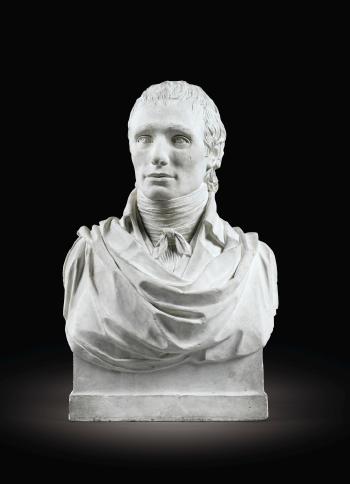 Bust Of Antoine-Denis Chaudet (1763-1810) by 
																	Jean Joseph Foucou