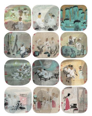The collected stories of Chinese traditional culture by 
																	 Tang Yongli