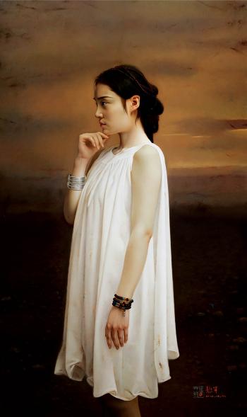 Girl by 
																	 Wang Longjun
