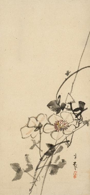 A Clematis by 
																	Oe Ryoki