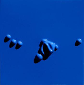 Blue crash-ing by 
																	Beatrice Gallori