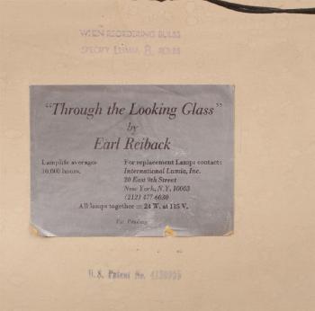 Through the looking Glass by 
																			Earl Reiback