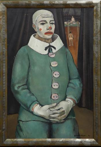 The clown by 
																			Arthur Durston