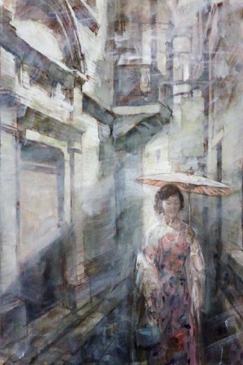 Portrait of young Chinese Woman by 
																			 Xu Zhigang