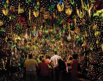 Santa's Kingdom Christmas Tunnel, Fox Studios, Sydney by 
																	Anne Zahalka
