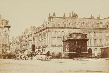 Paris. La colonne Vendôme après sa chute by 
																	Hippolyte Idatte
